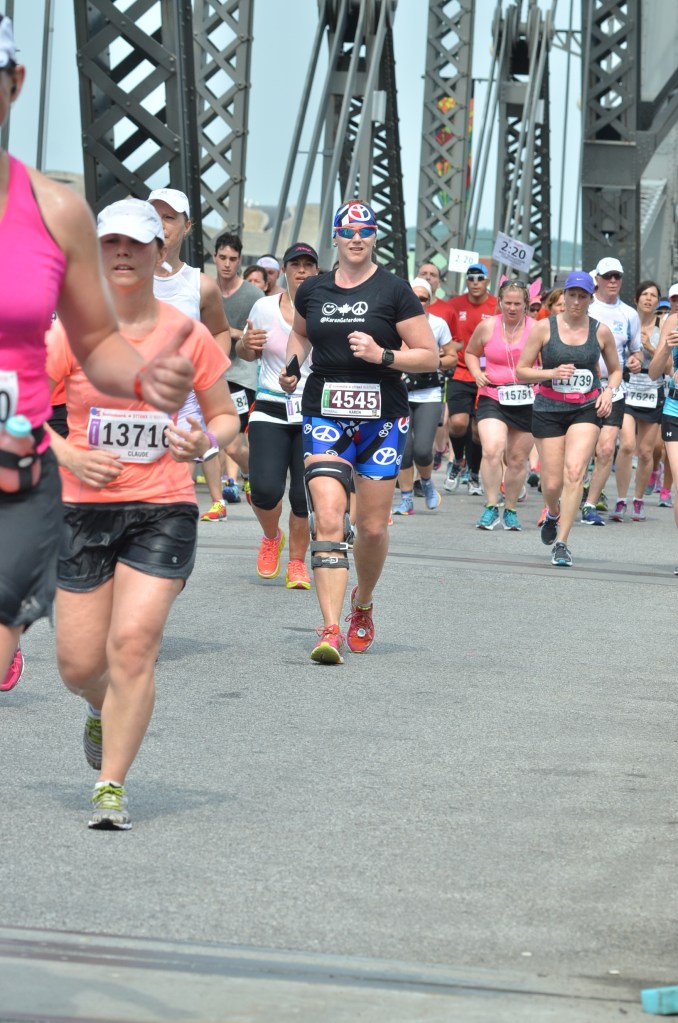 serious face crowd of runners Love